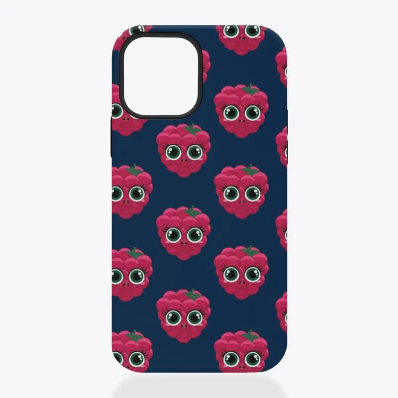 Ruby Raspberry Tough iPhone Case