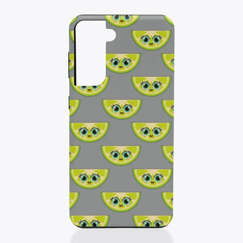 Lionel Lime Tough Samsung Phone Case