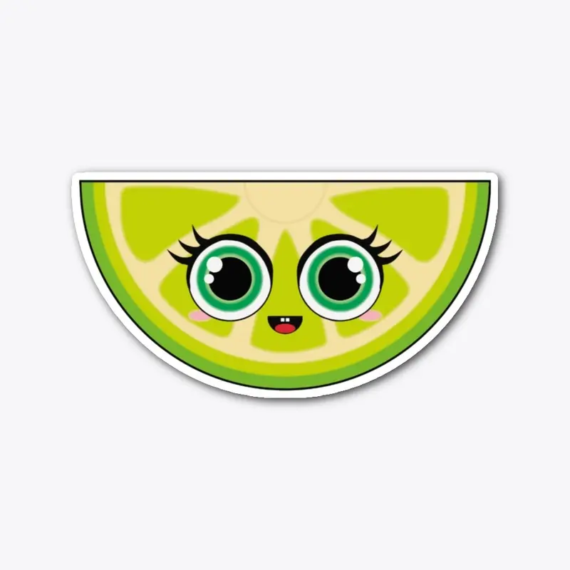 Lionel Lime Die Cut Sticker