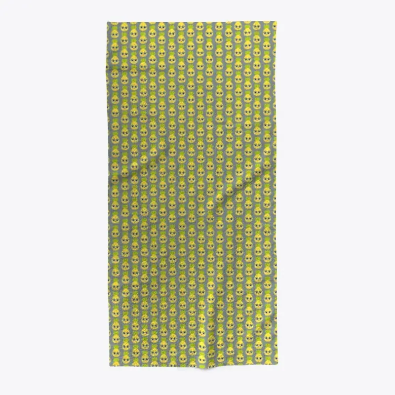 Penelope Pineapple Beach Towel