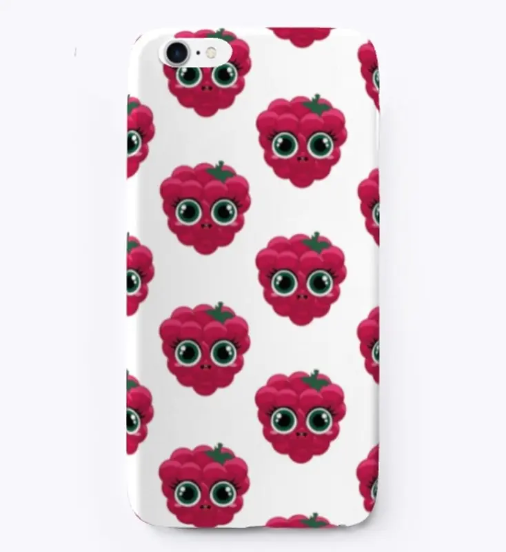 Ruby Raspberry iPhone Case