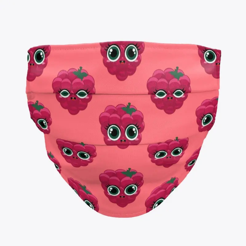 Ruby Raspberry Cloth Face Mask