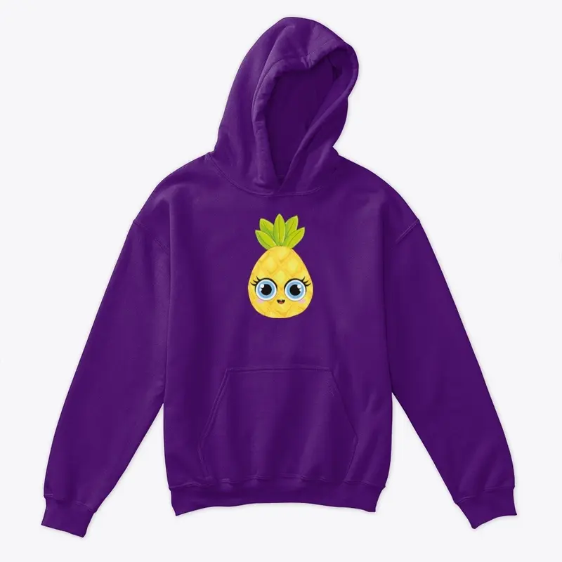 Penelope Pineapple Kids Pullover Hoody