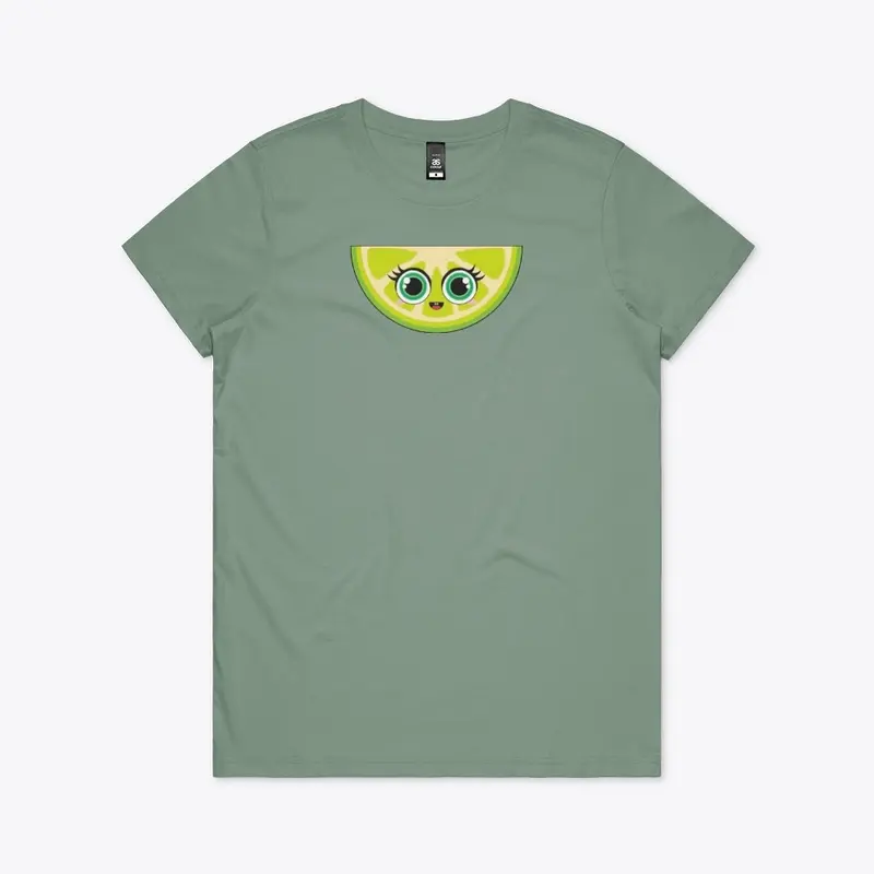 Lionel Lime Women's Maple Tee