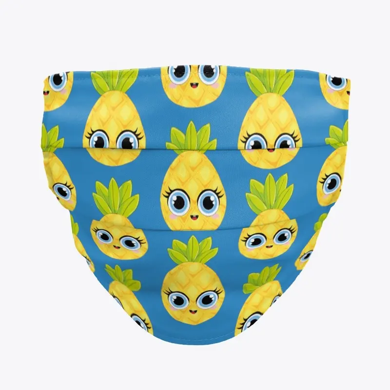 Penelope Pineapple Cloth Face Mask