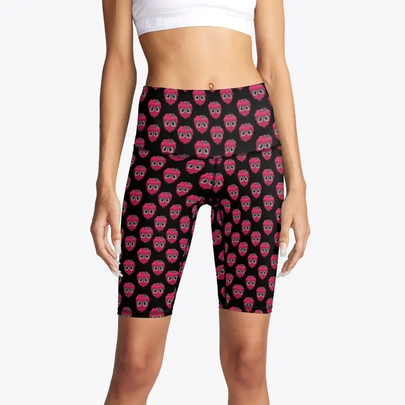 Ruby Raspberry Bike Shorts