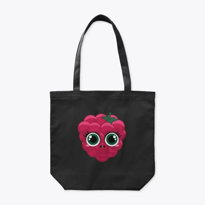 Ruby Raspberry Organic Tote Bag